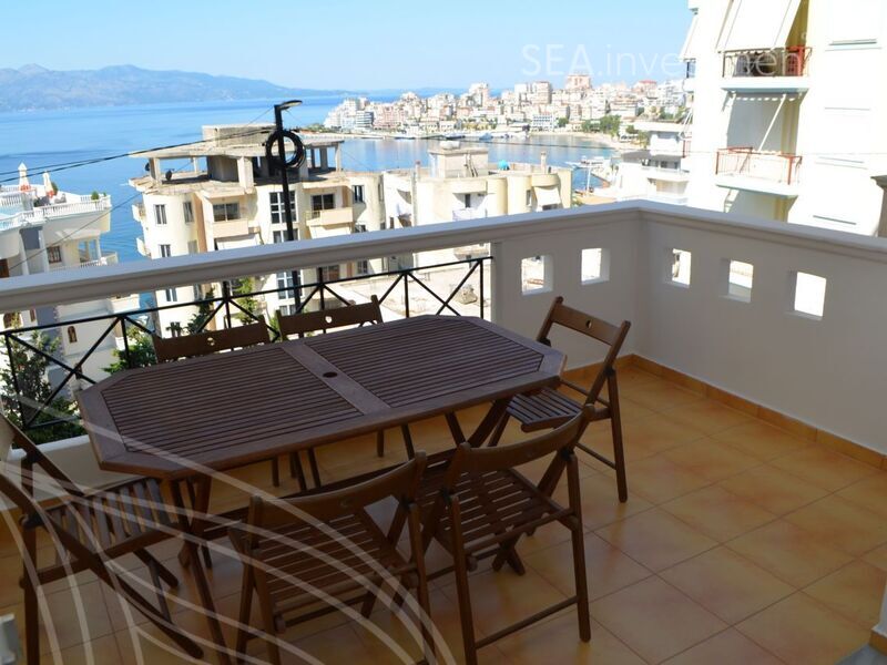 Apartmán 3+kk, s výhledem na moře, Saranda, Albánie
