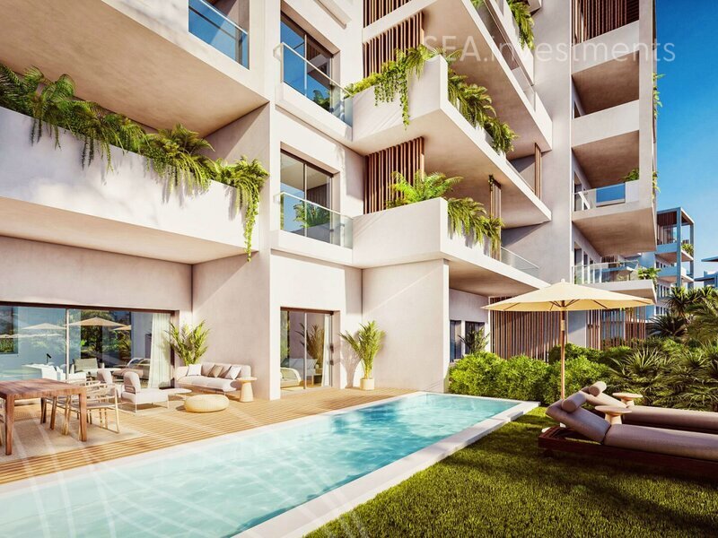 Nádherný apartmán 2+kk, o rozloze 79 m2, u moře, Punta Cana, Dominikánská republika